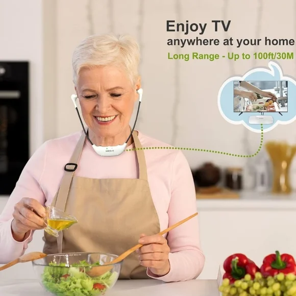 New Simolio Wireless Headphones for TV